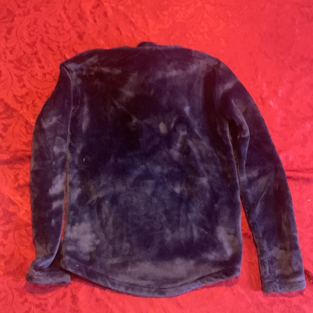 Champion purple pull over hoodie curls large - Picture 4 of 4